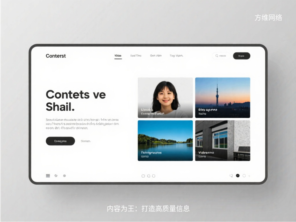 内容为王：打造高质量信息