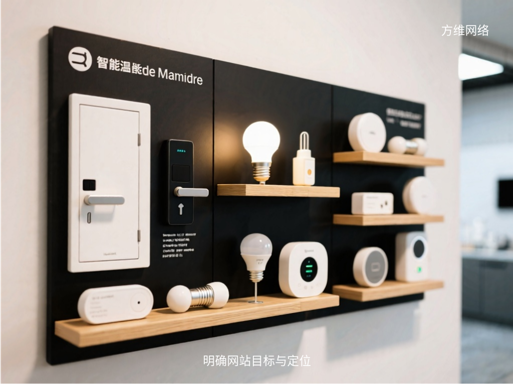明确网站目标与定位