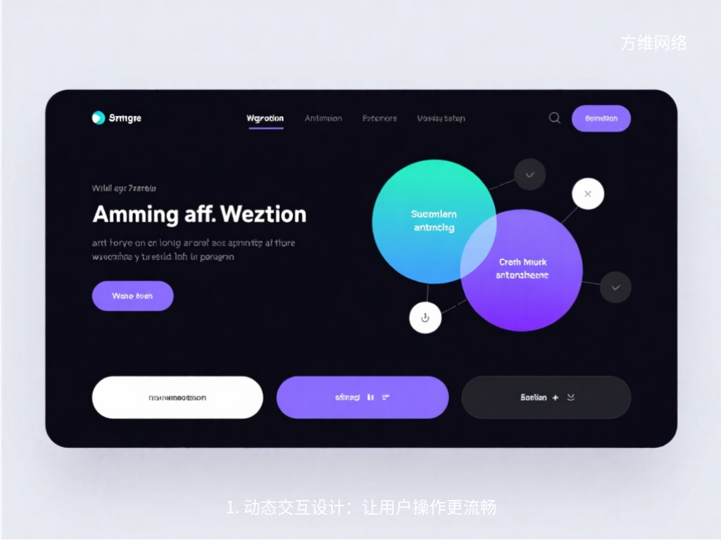 1. 动态交互设计：让用户操作更流畅