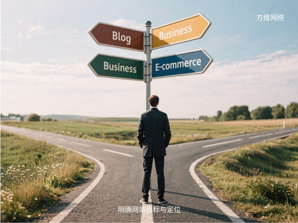 明确网站目标与定位