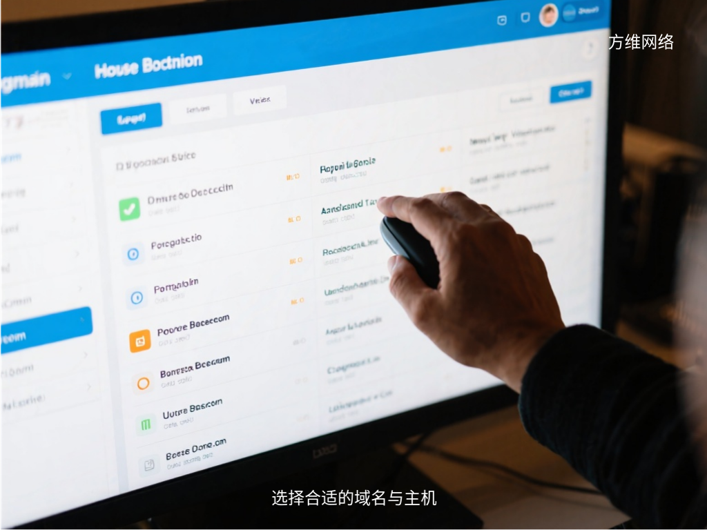 选择合适的域名与主机