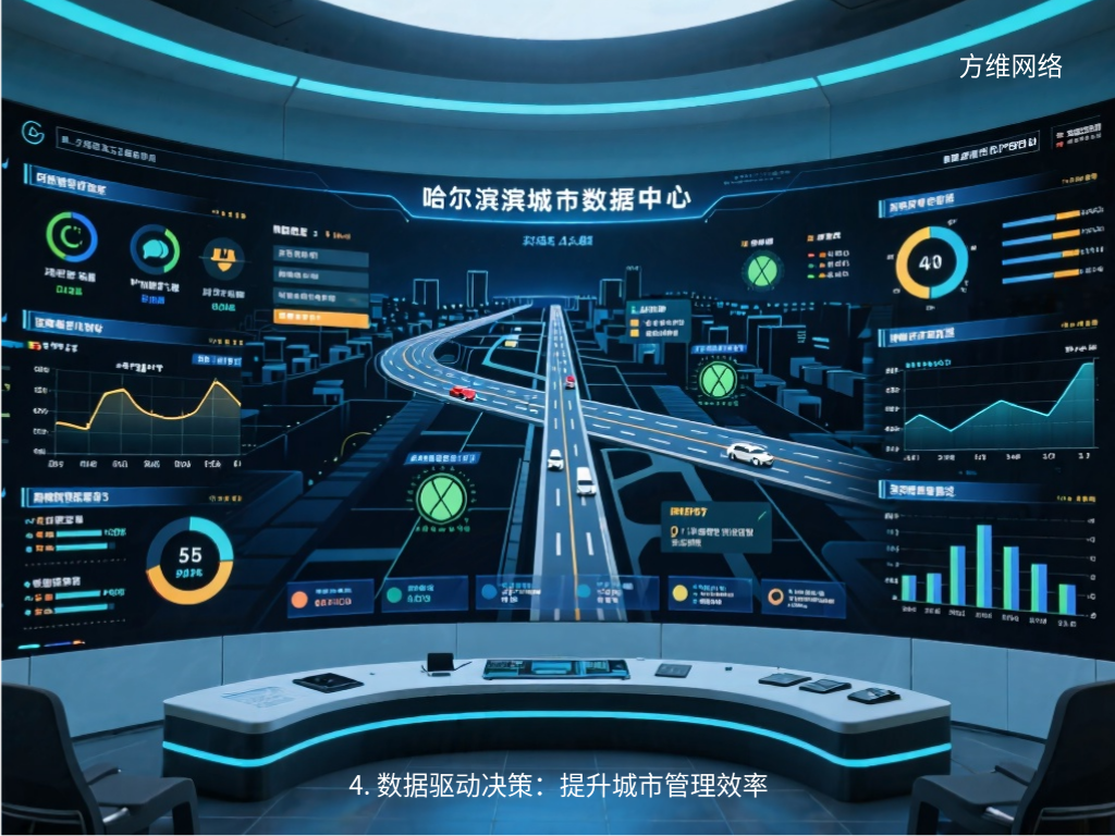 4. 数据驱动决策:提升城市管理效率