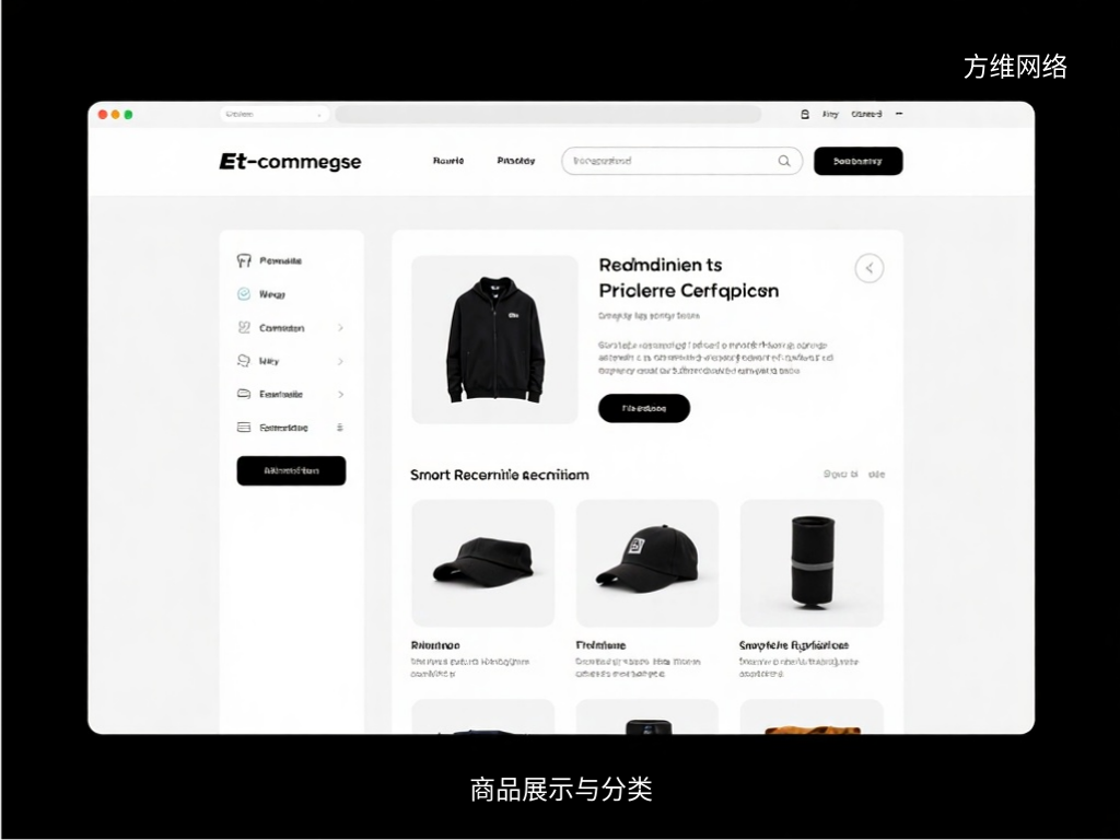 商品展示与分类