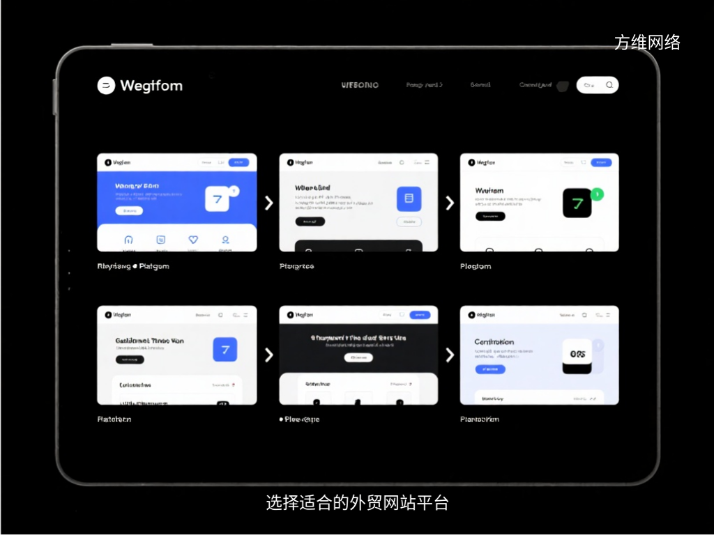 选择适合的外贸网站平台