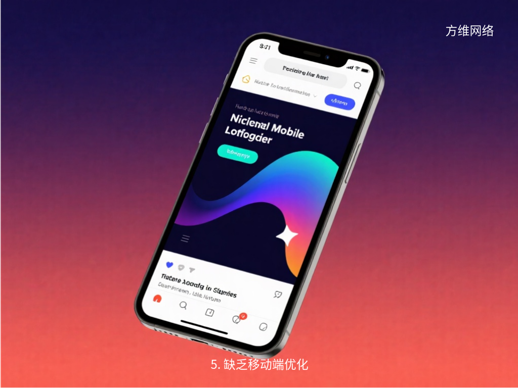 5. 缺乏移动端优化