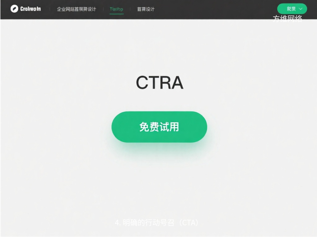 4. 明确的行动号召(CTA)