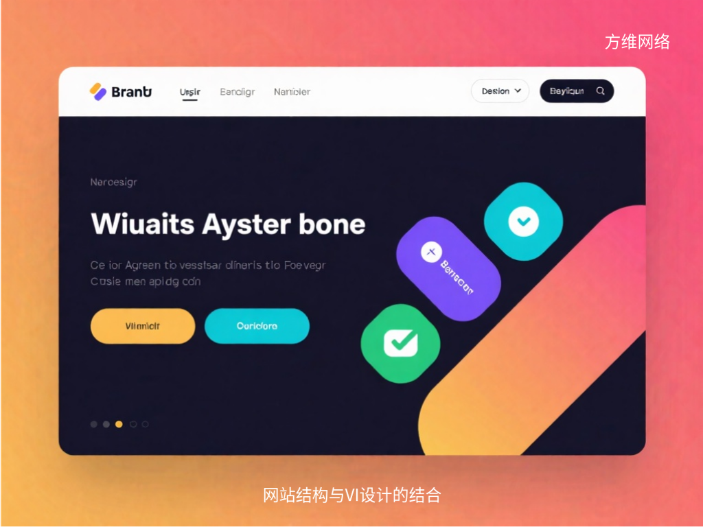 网站结构与VI设计的结合