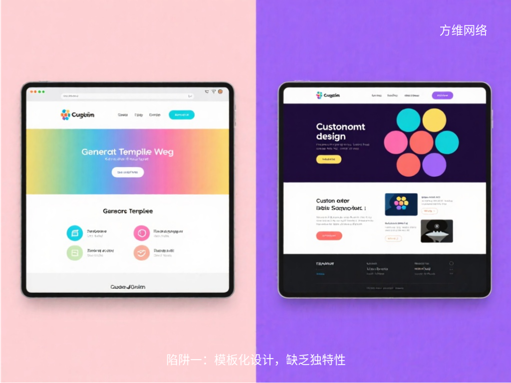 陷阱一：模板化设计，缺乏独特性