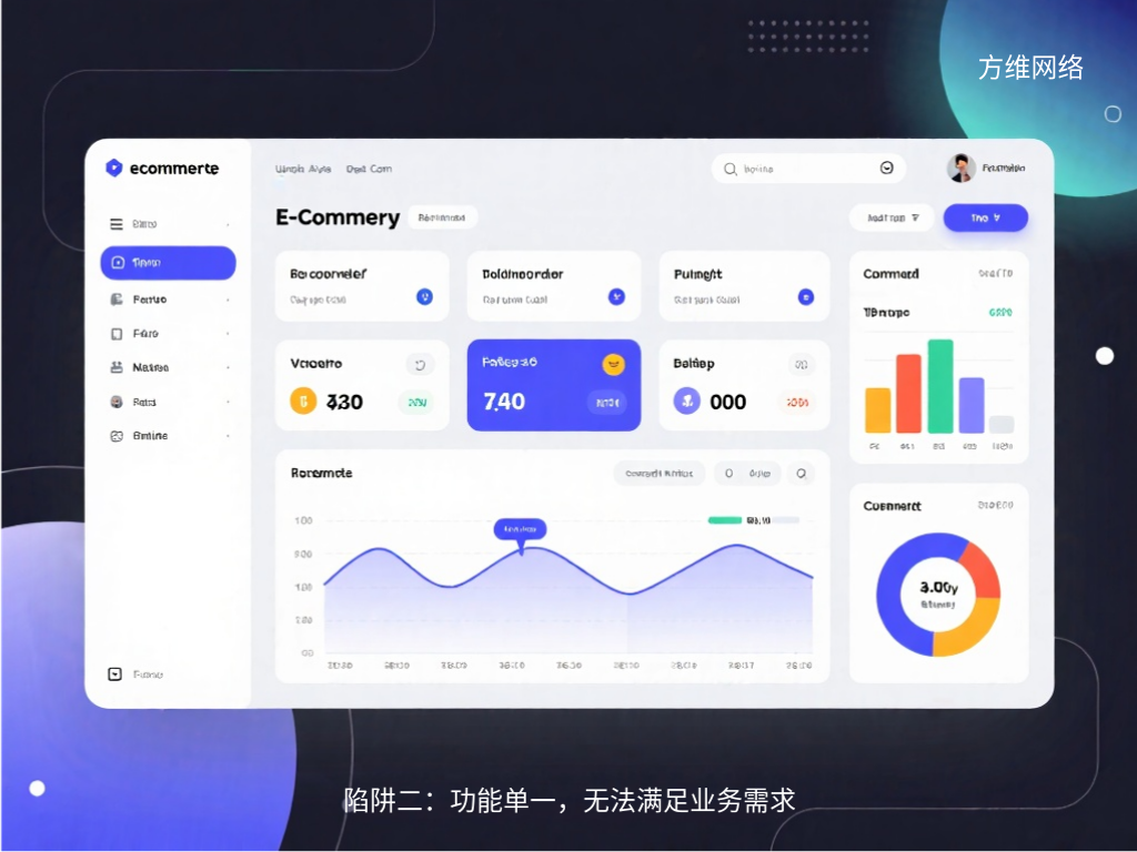 陷阱二：功能单一，无法满足业务需求