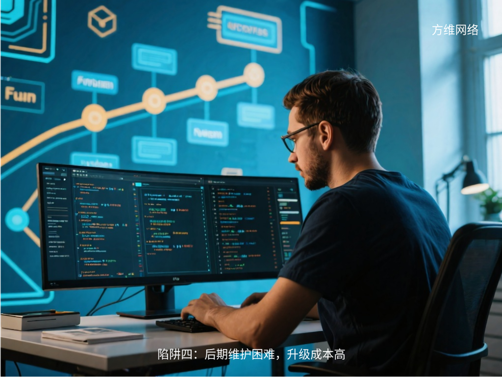 陷阱四：后期维护困难，升级成本高