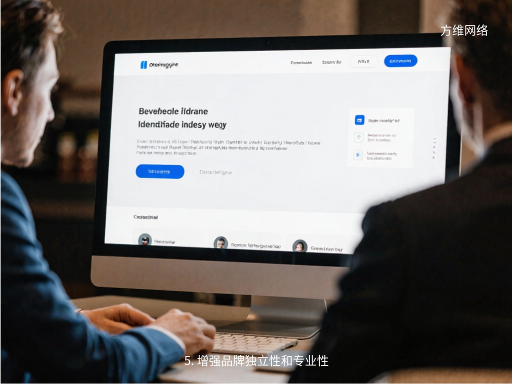 5. 增强品牌独立性和专业性