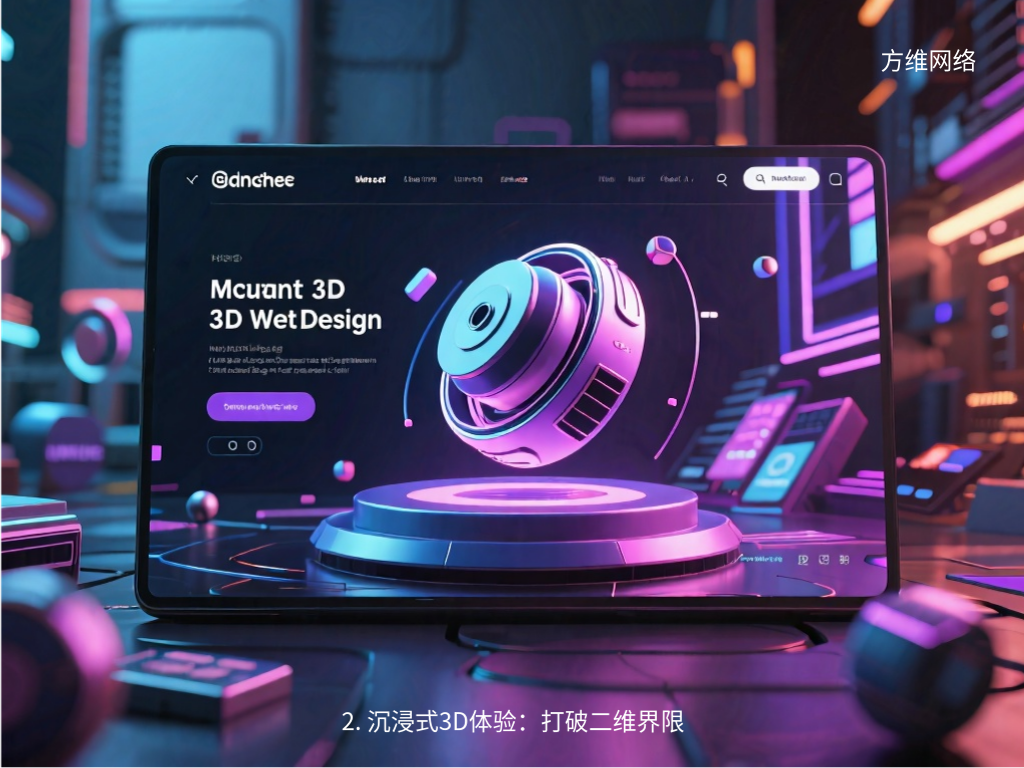 2. 沉浸式3D体验:打破二维界限