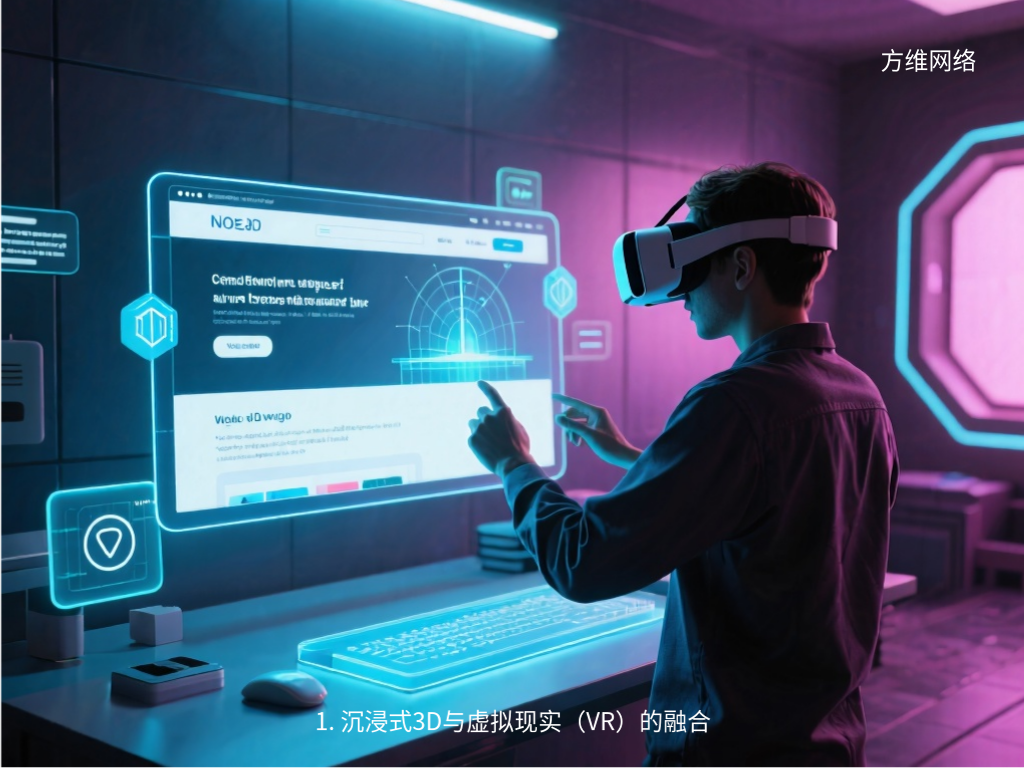 1. 沉浸式3D与虚拟现实(VR)的融合