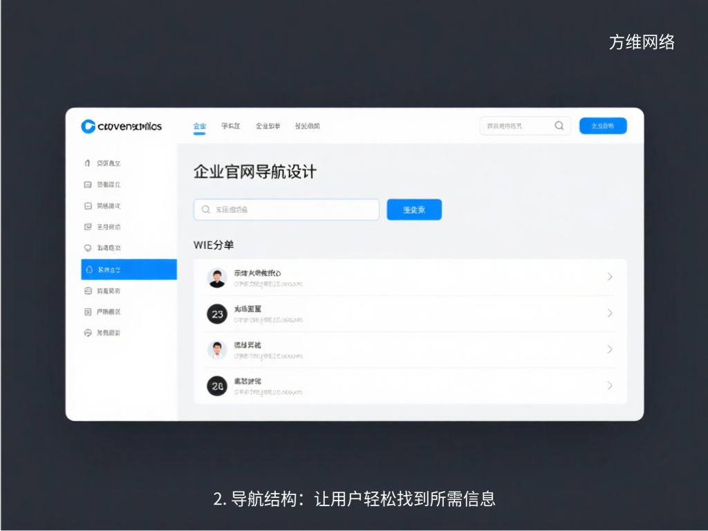 2. 导航结构:让用户轻松找到所需信息
