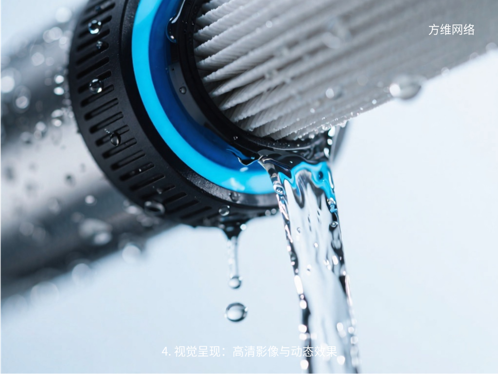 4. 视觉呈现:高清影像与动态效果