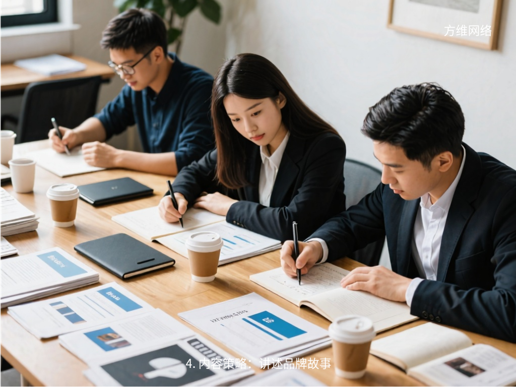 4. 内容策略:讲述品牌故事
