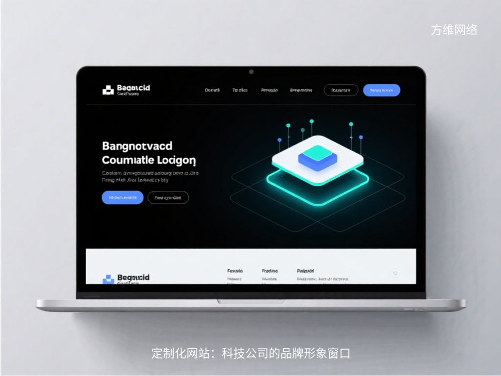 定制化网站:科技公司的品牌形象窗口