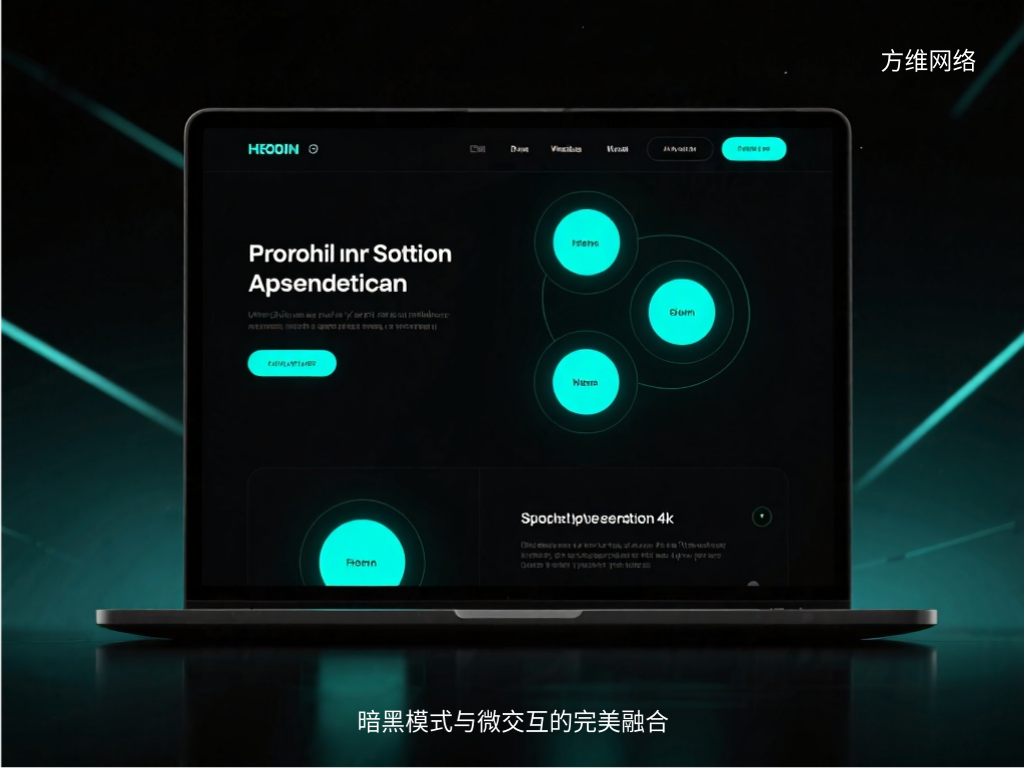 暗黑模式与微交互的完美融合