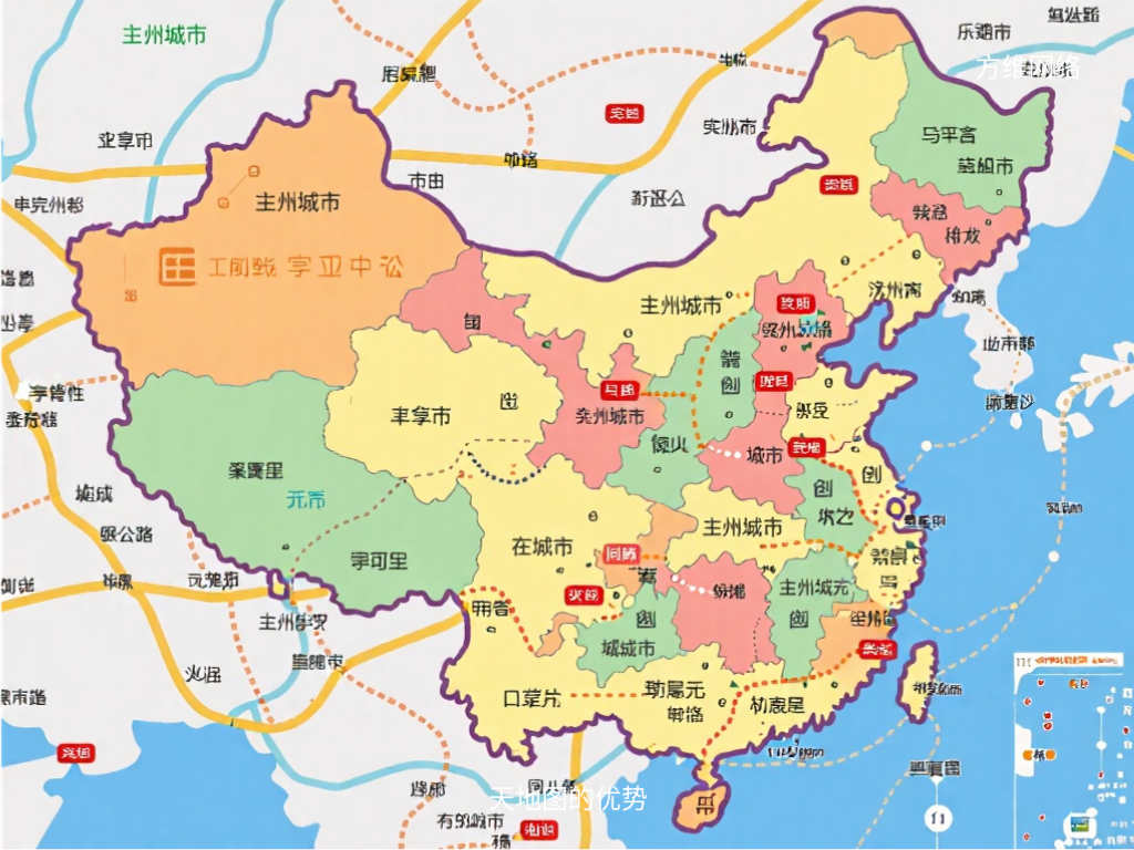 天地图的优势