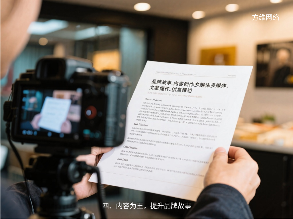 四、内容为王，提升品牌故事