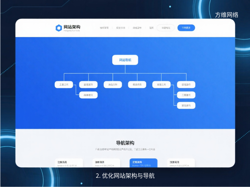 2. 优化网站架构与导航