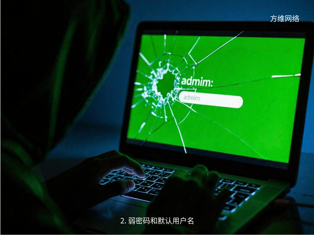 2. 弱密码和默认用户名