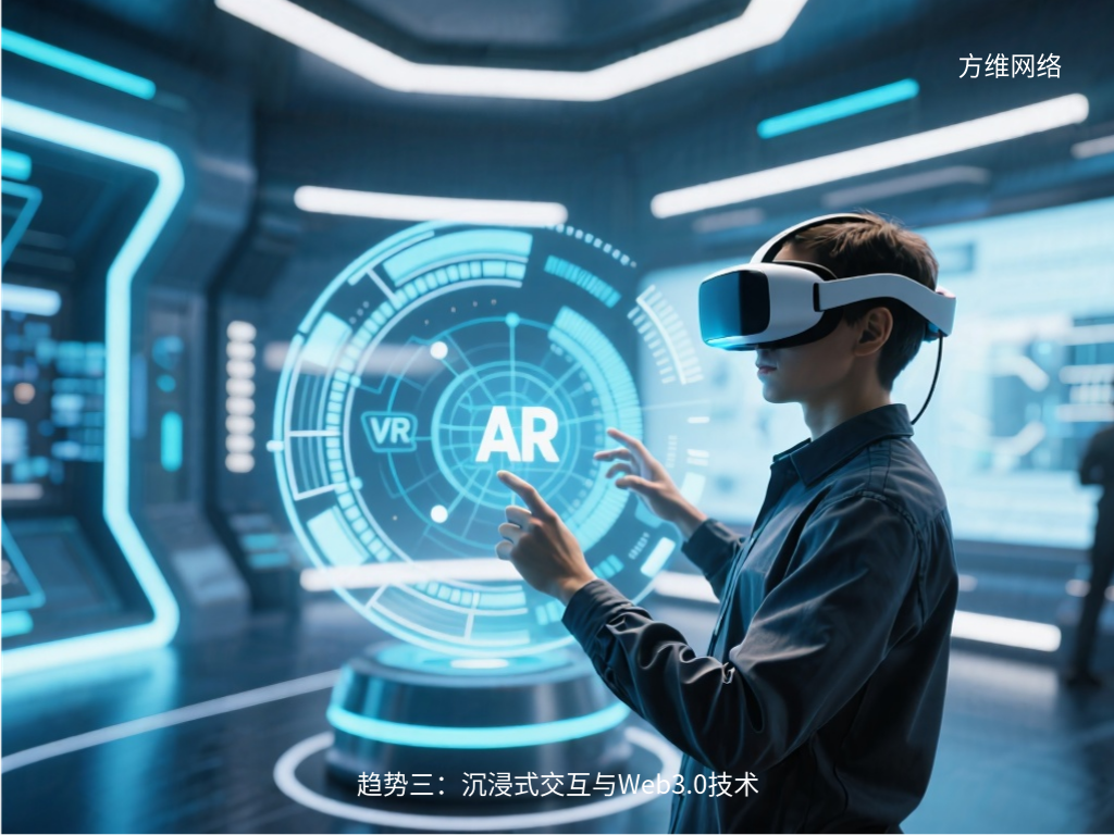 趋势三：沉浸式交互与Web3.0技术