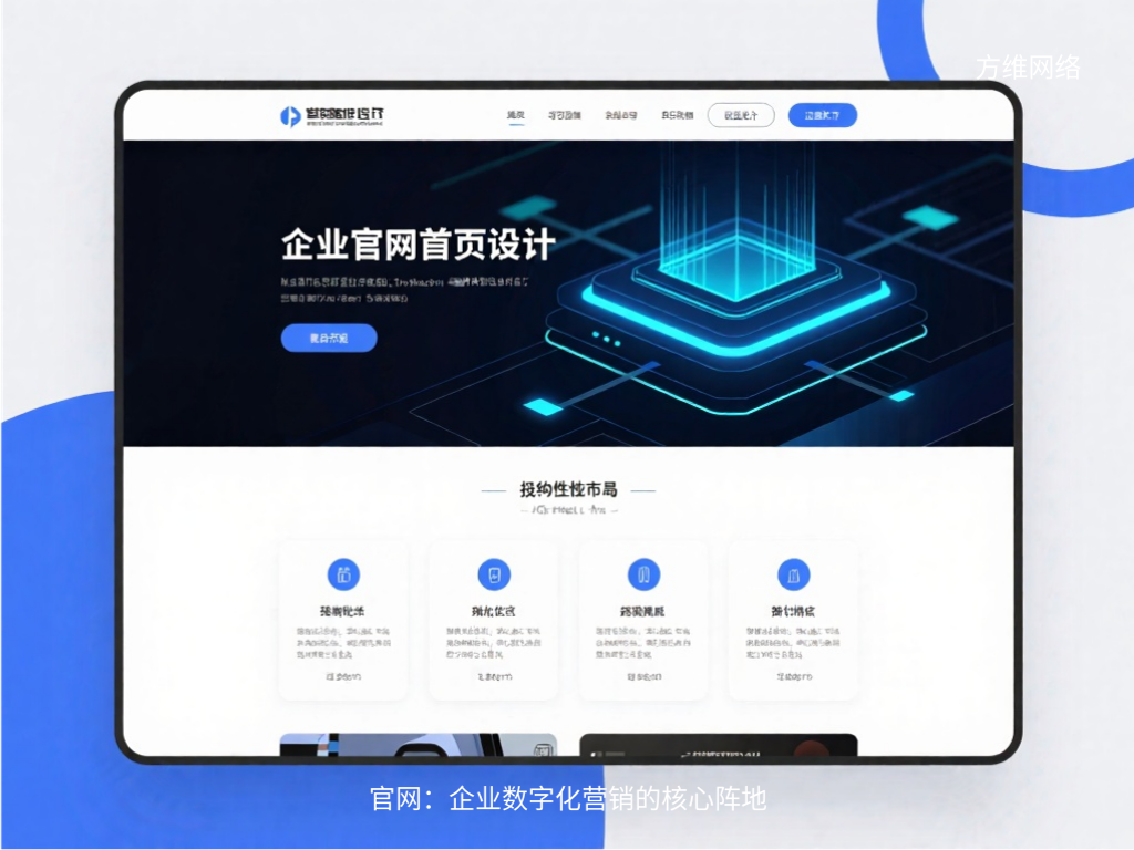 官网：企业数字化营销的核心阵地
