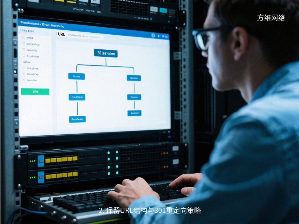 2. 保留URL结构与301重定向策略
