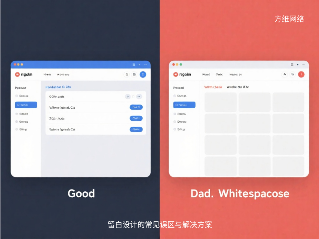 留白设计的常见误区与解决方案