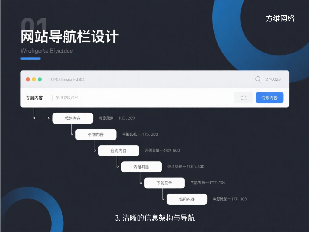 3. 清晰的信息架构与导航