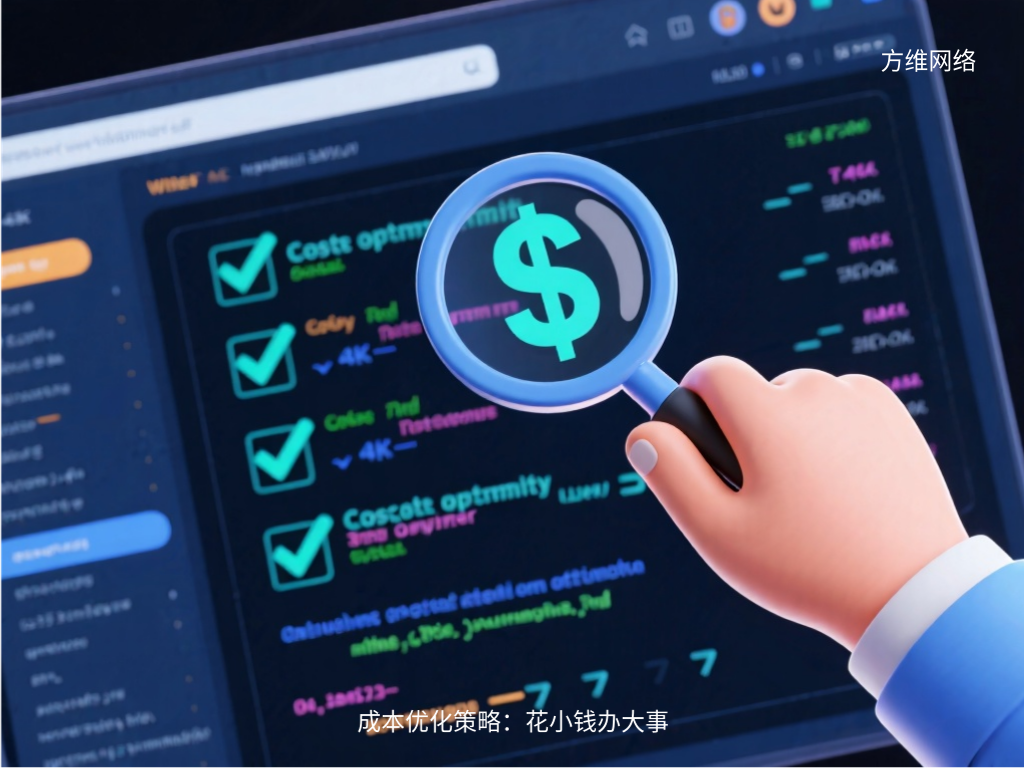 成本优化策略:花小钱办大事
