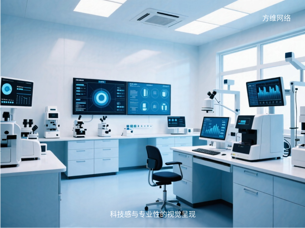 科技感与专业性的视觉呈现
