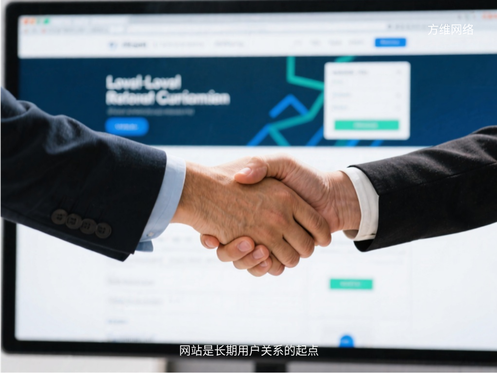 网站是长期用户关系的起点