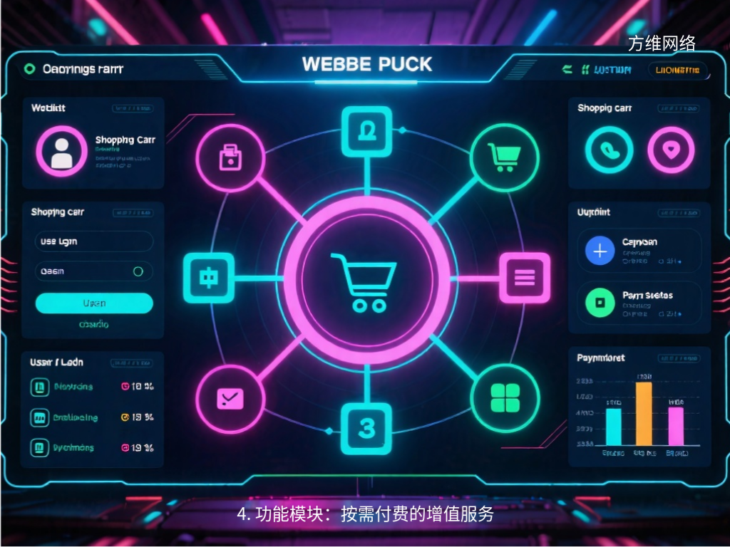 4. 功能模块：按需付费的增值服务