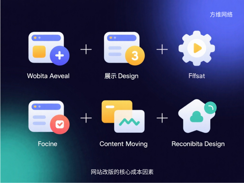 网站改版的核心成本因素