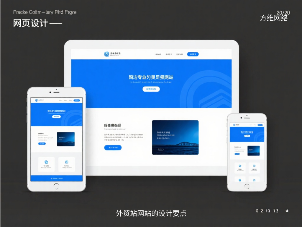 外贸站网站的设计要点