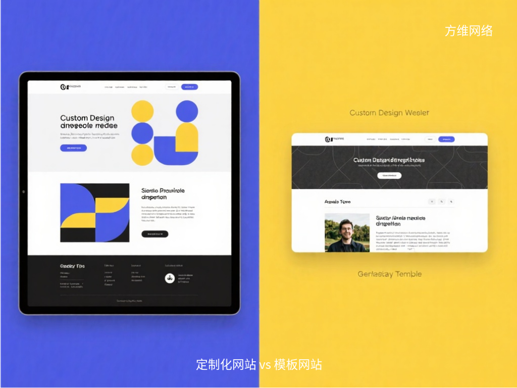 定制化网站 vs 模板网站
