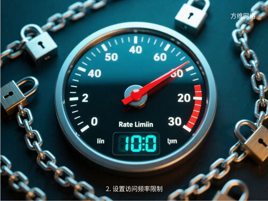 2. 设置访问频率限制