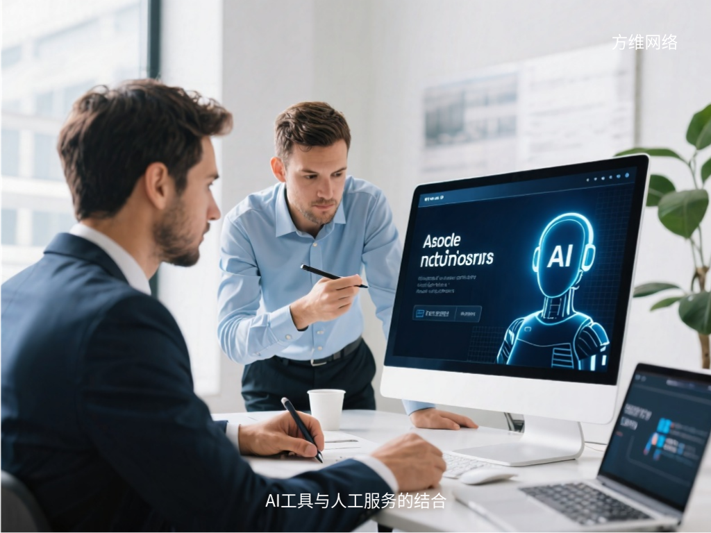 AI工具与人工服务的结合