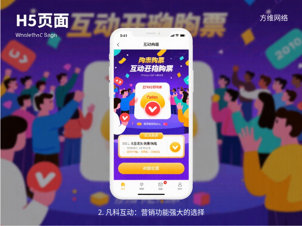 2. 凡科互动:营销功能强大的选择