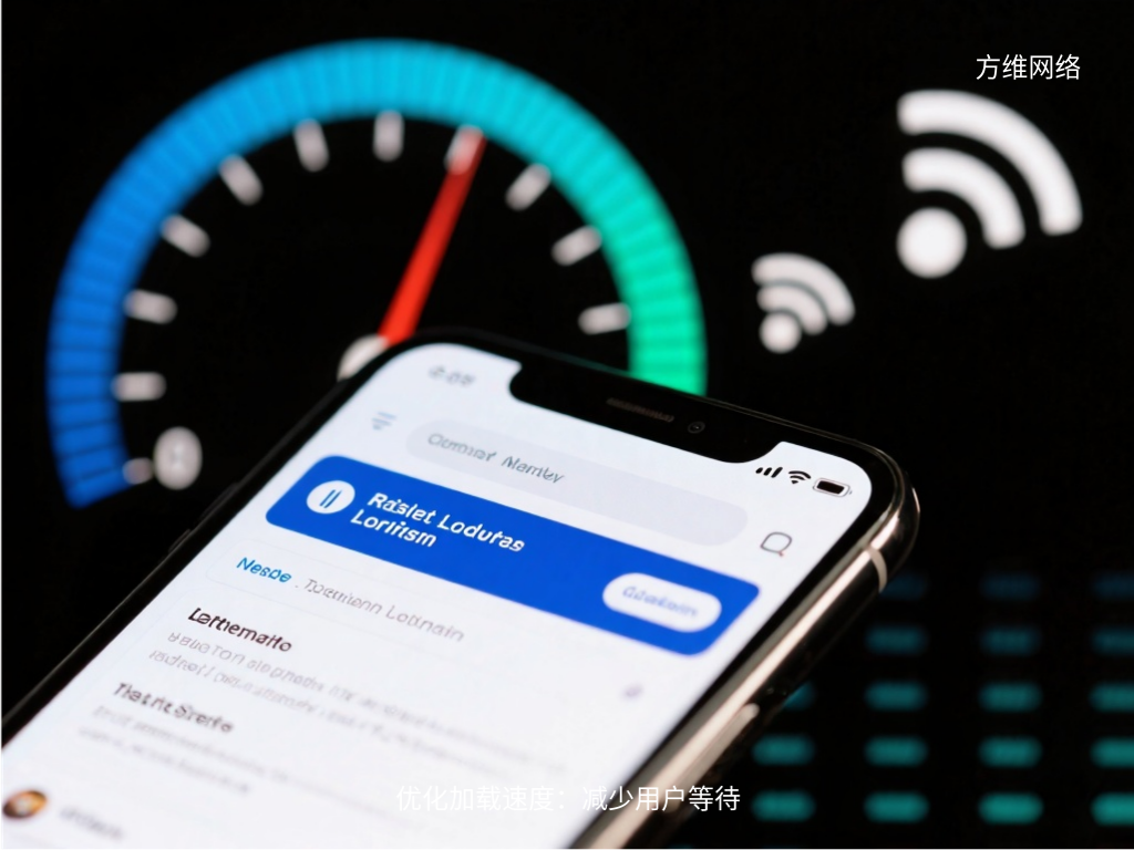 优化加载速度：减少用户等待