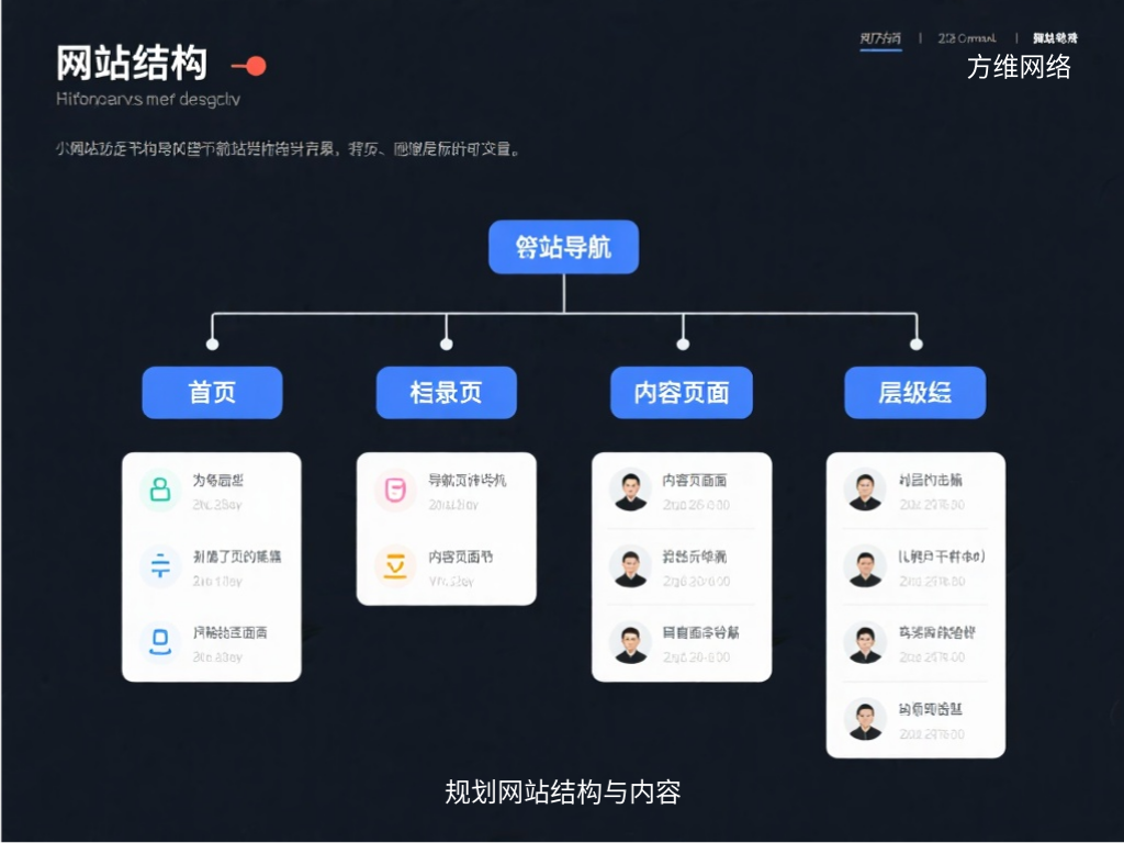 规划网站结构与内容
