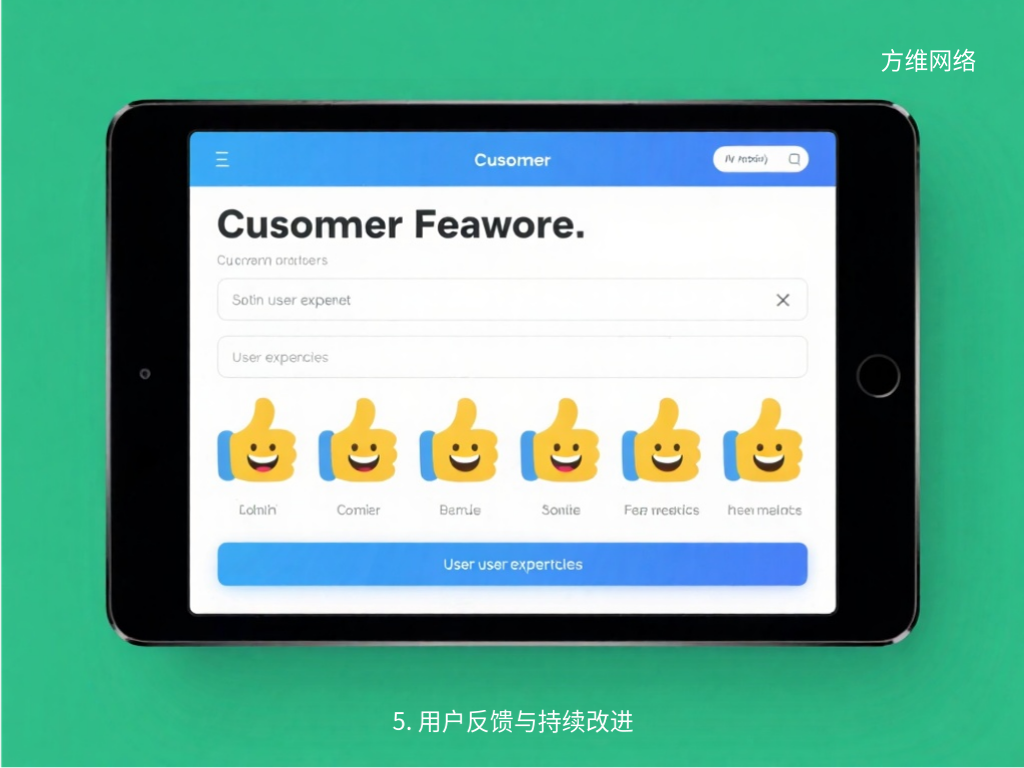 5. 用户反馈与持续改进