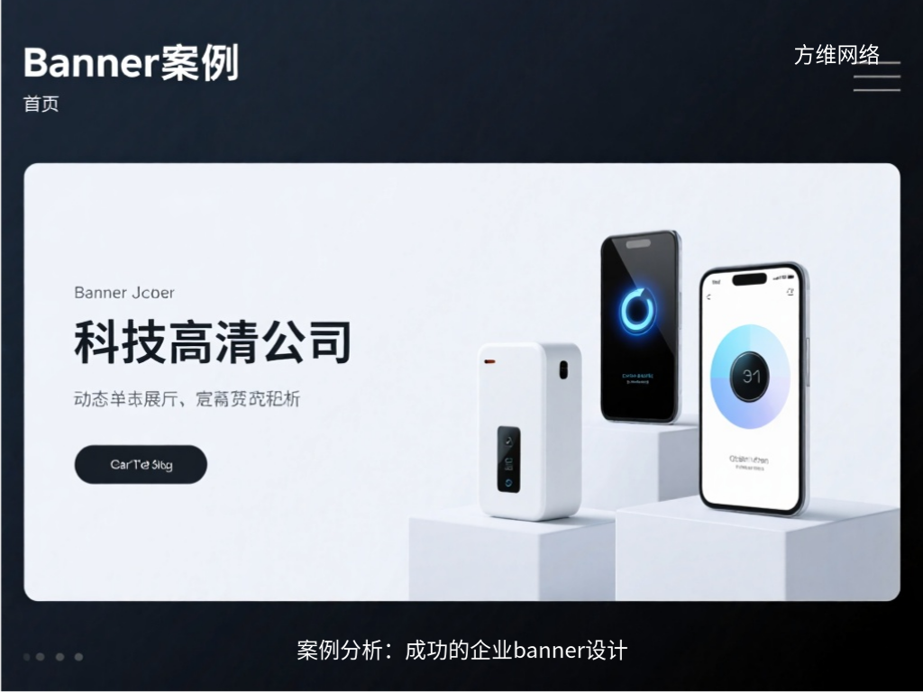 案例分析:成功的企业banner设计