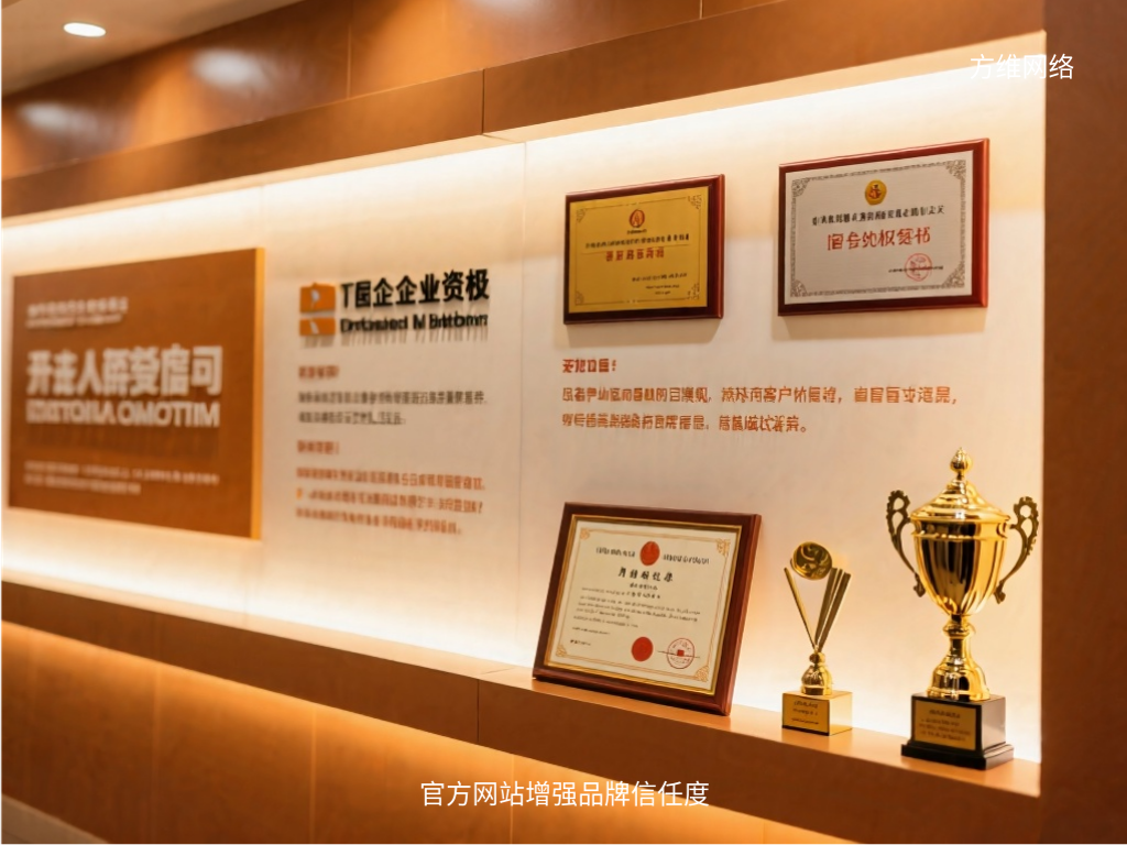 官方网站增强品牌信任度