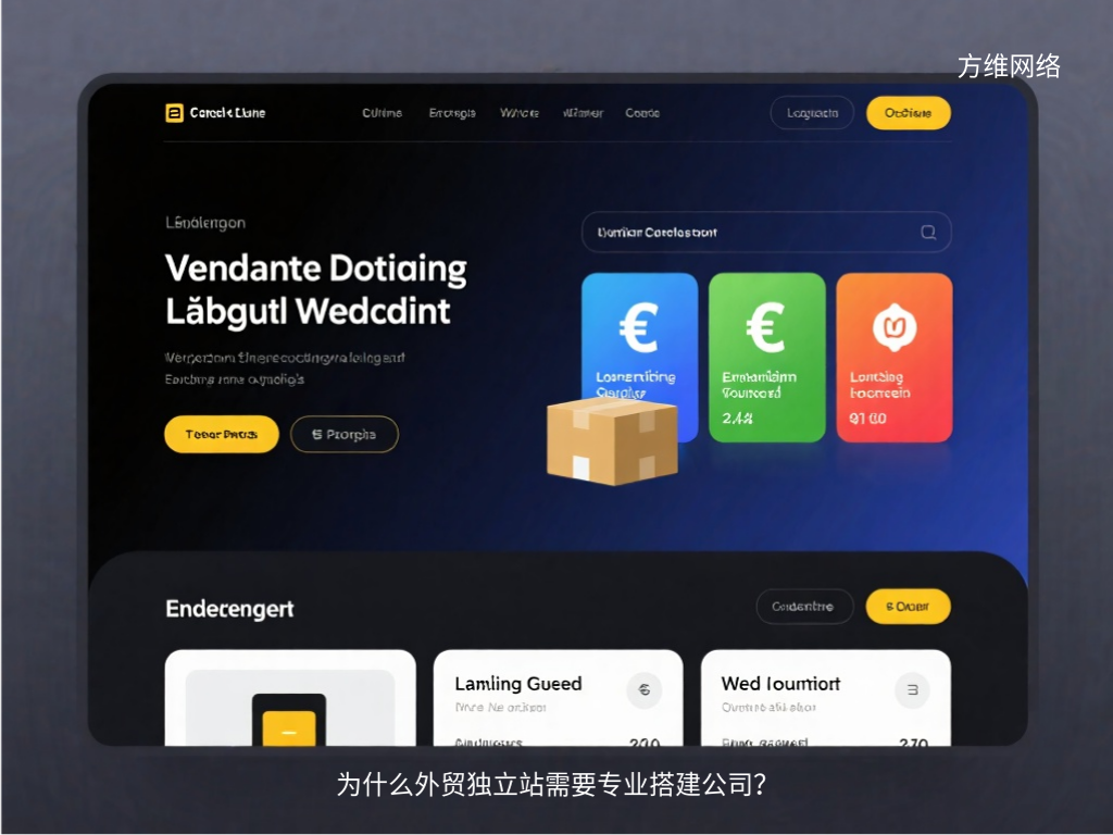 为什么外贸独立站需要专业搭建公司？