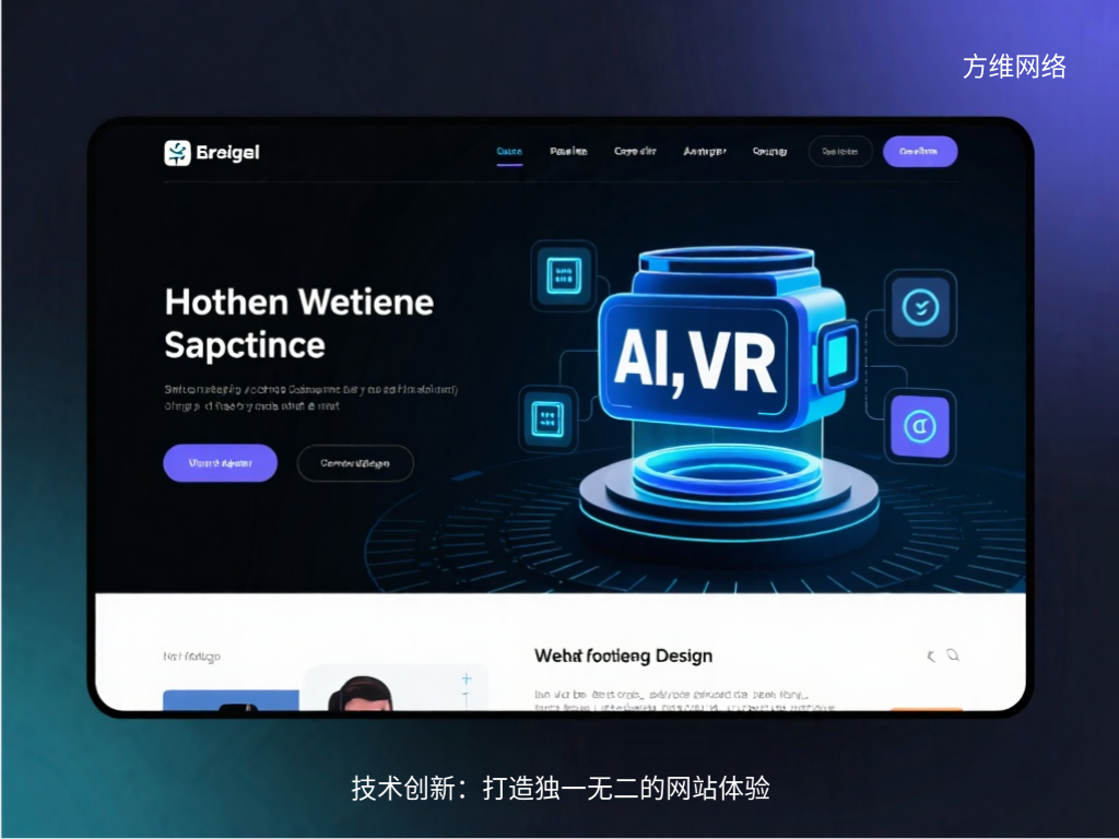 技术创新：打造独一无二的网站体验