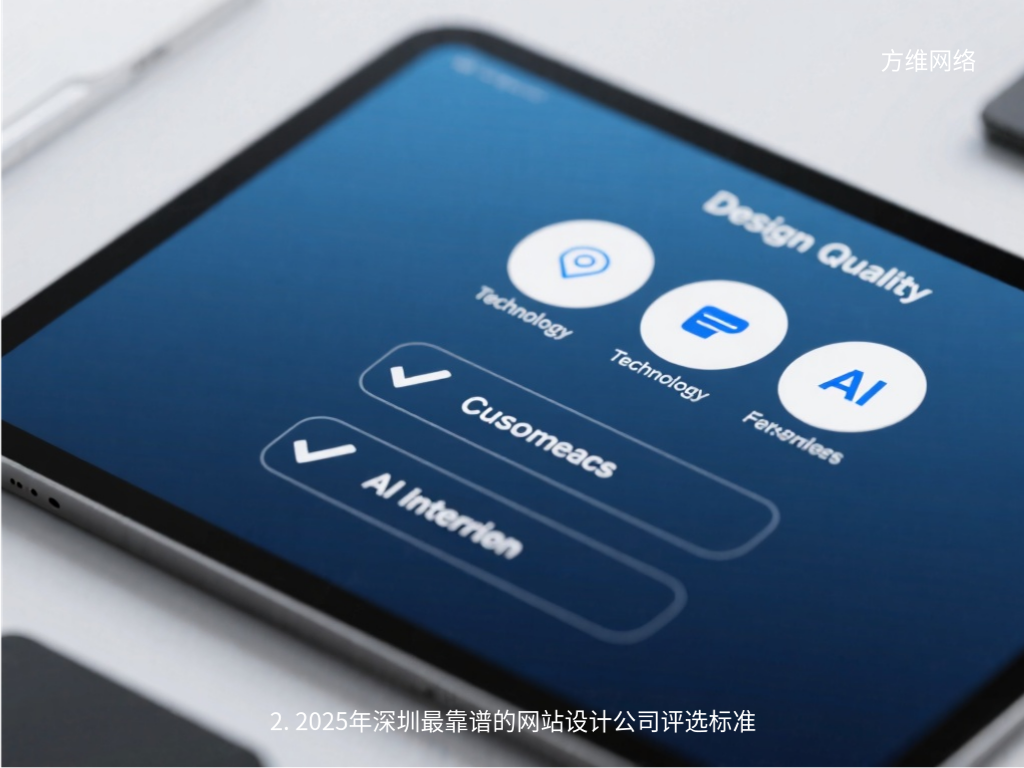 2. 2025年深圳最靠谱的网站设计公司评选标准