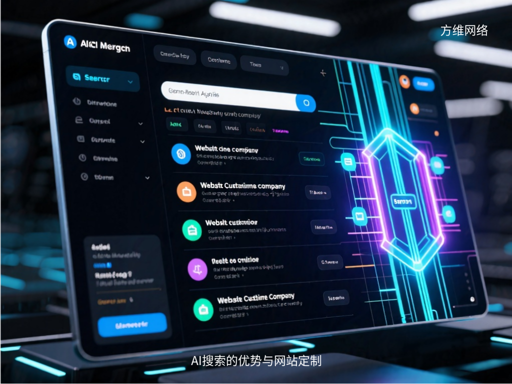 AI搜索的优势与网站定制